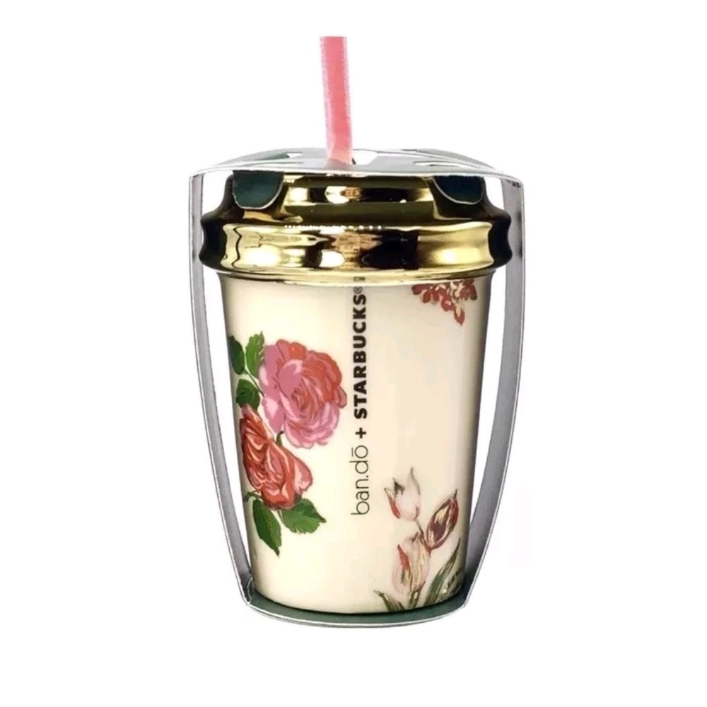 Starbucks Ban.do Holiday 2018 Floral Ornament